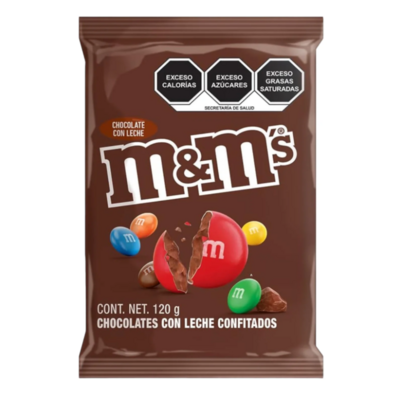 M&M Bolsa Plain Café 12/120g