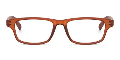 Looplabb reading glasses Shannara brown +2.50