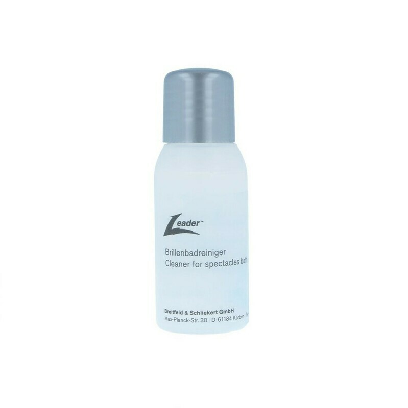 Leader cleaner for spectacles bath