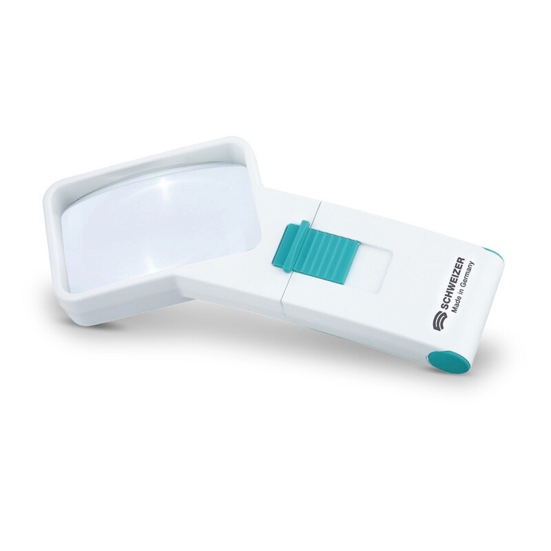 Schweizer ökolux mobil plus magnifier with tilted lens (2,5X)