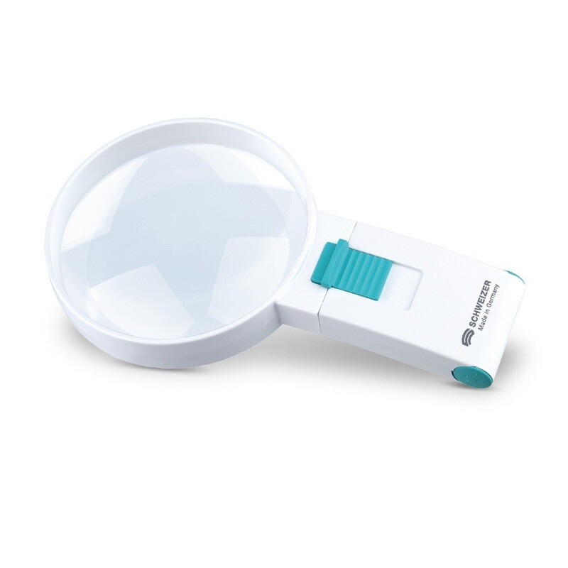 Schweizer ökolux mobil plus magnifier with round lens (1,5X)