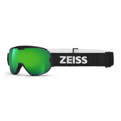Zeiss skibril interchangeable black - ML green lens & super silver lens