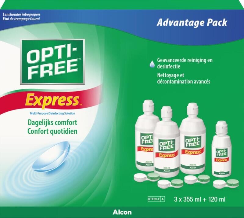 Opti-Free Express 6 months pack (3x355ml+120ml)