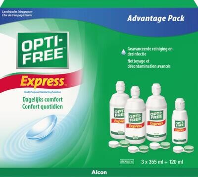 Opti-Free Express 6 months pack 3x355ml+120ml