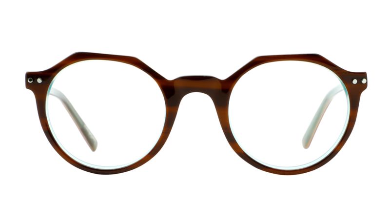 Reading glasses Frank and Lucie Eyecube FL17250 root beer +2.00