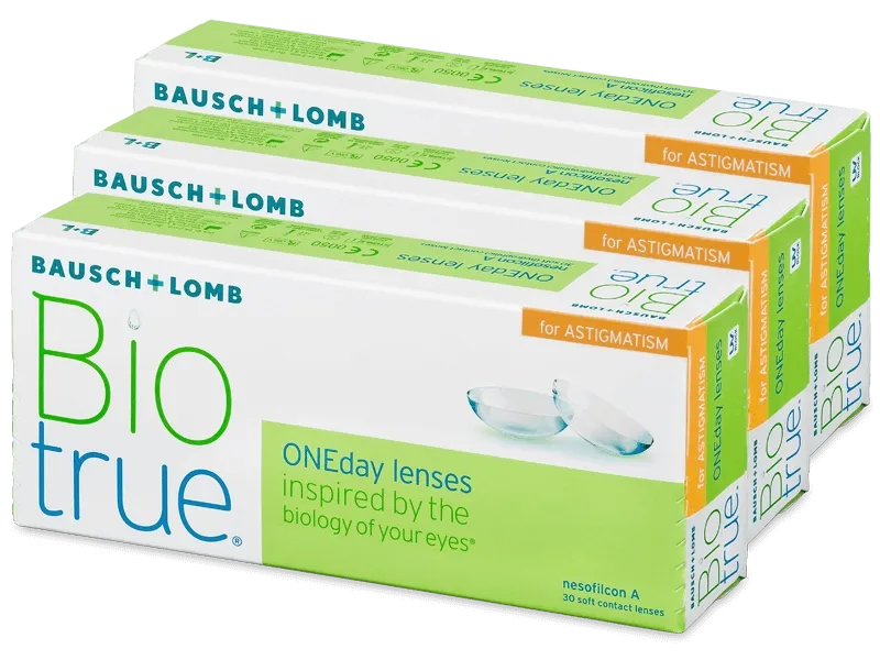 BioTrue ONEday for Astigmatism 90-pack