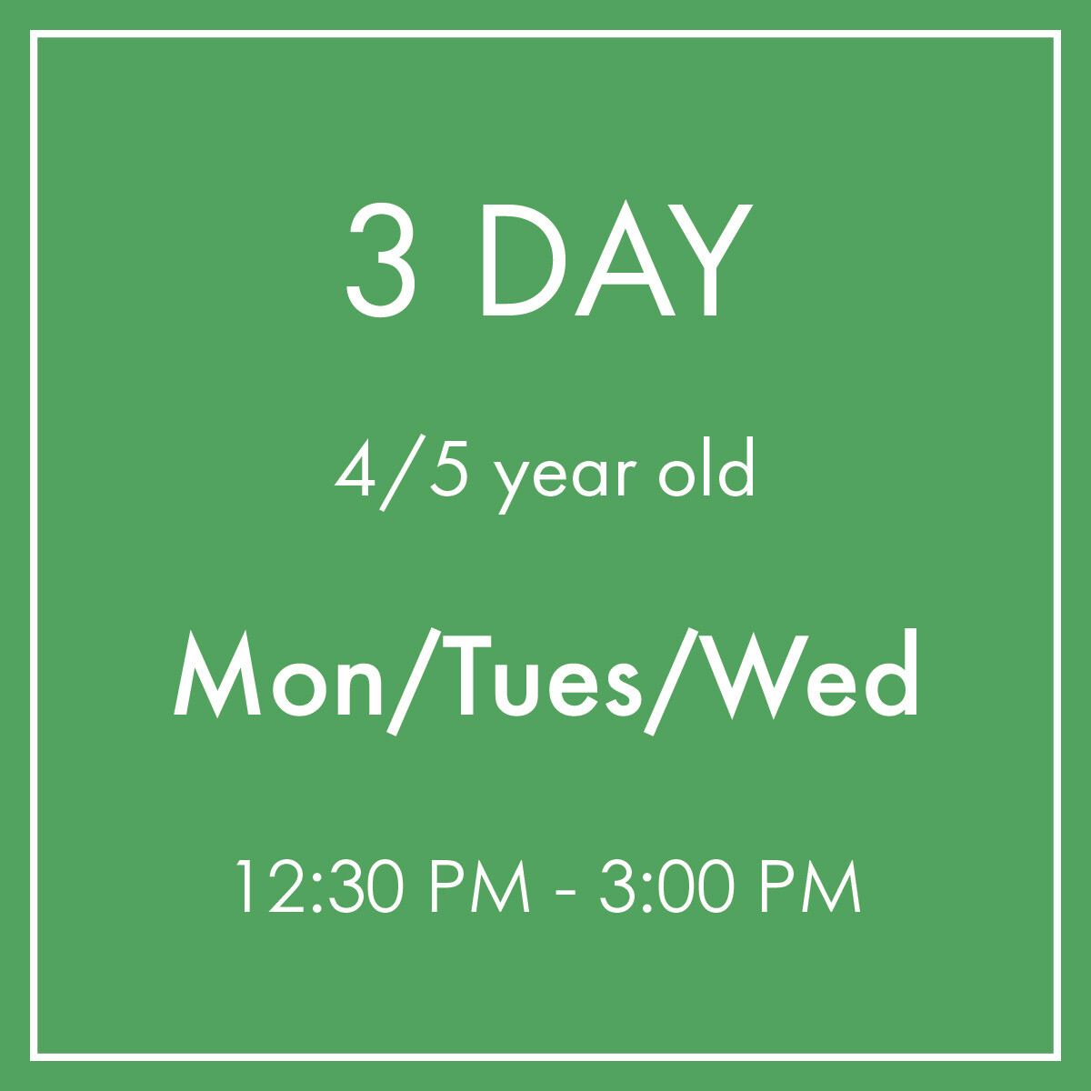 3 Day 12:30 PM/LS Santaquin