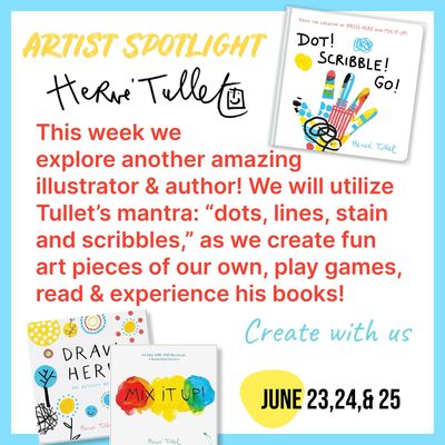 Week #4/Art Camp: Dot! Scribble! Go!
