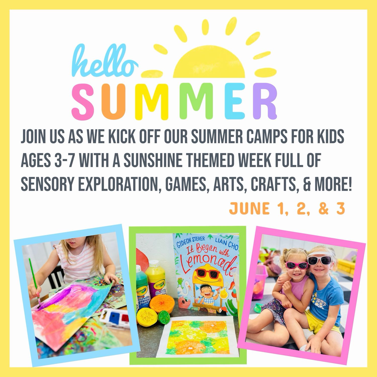 Week #1/Hello Summer!