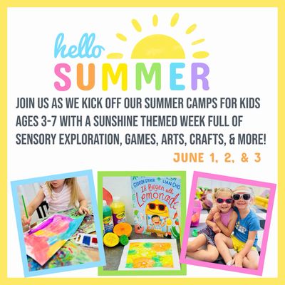 Week #1/Hello Summer!