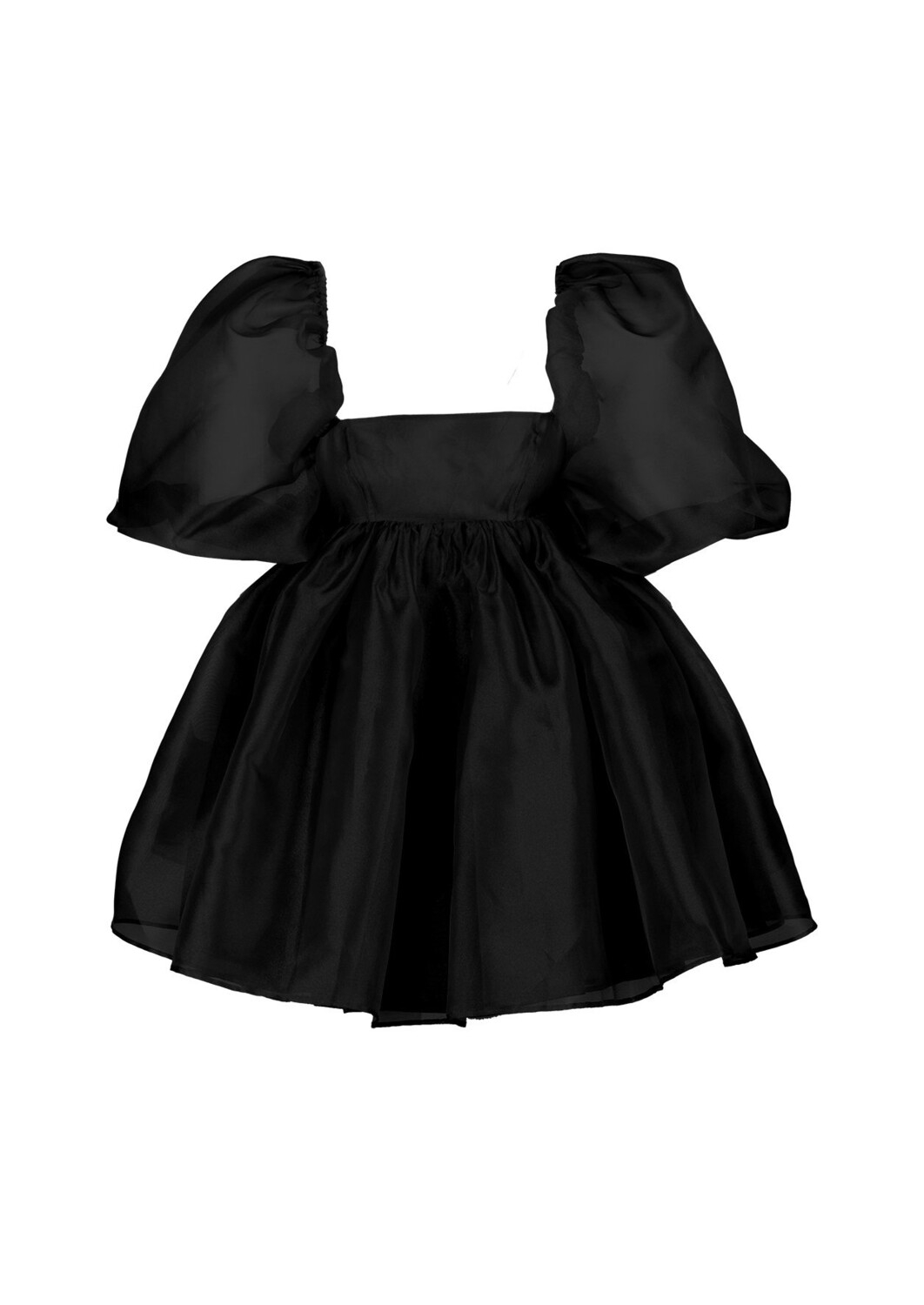 caviar puff dress