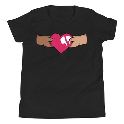 SHARE YOUR CARE - Youth Tee shirt, Color: Black, Size: S