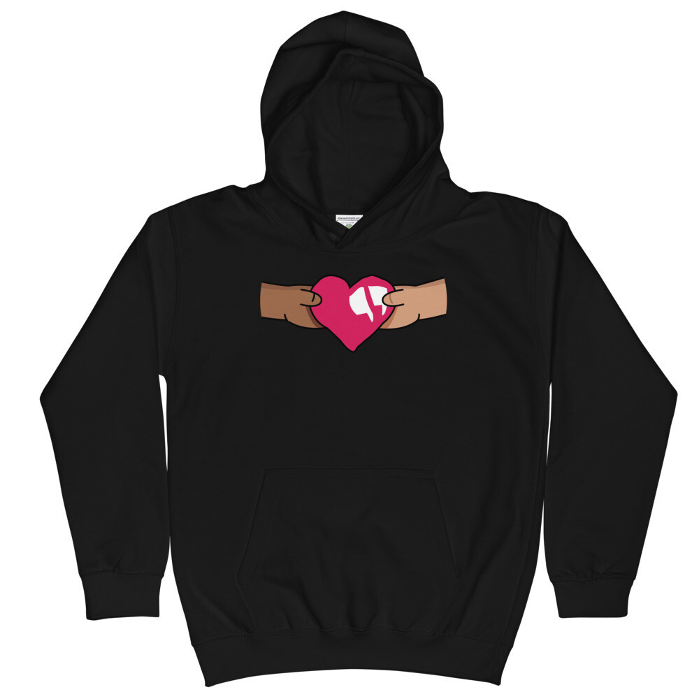 Kids Hoodie, Color: Jet Black, Size: XS