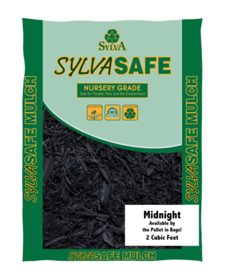 Midnight™ Black Colored Mulch 2 Cu Ft Bags