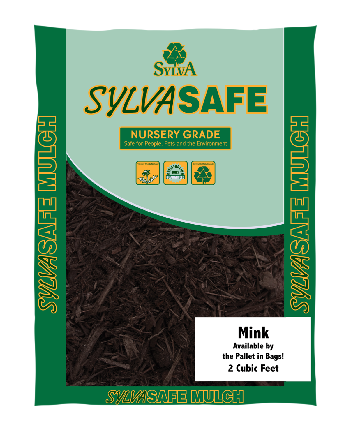 Mink™ Brown Mulch Bags