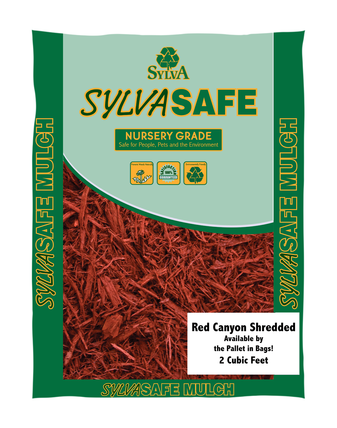 Red Canyon™ Shredded Mulch Bags