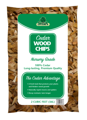 Northern Cedar Chips 2 Cu Ft Bags Northern Cedar Chips 2 Cu Ft Bags