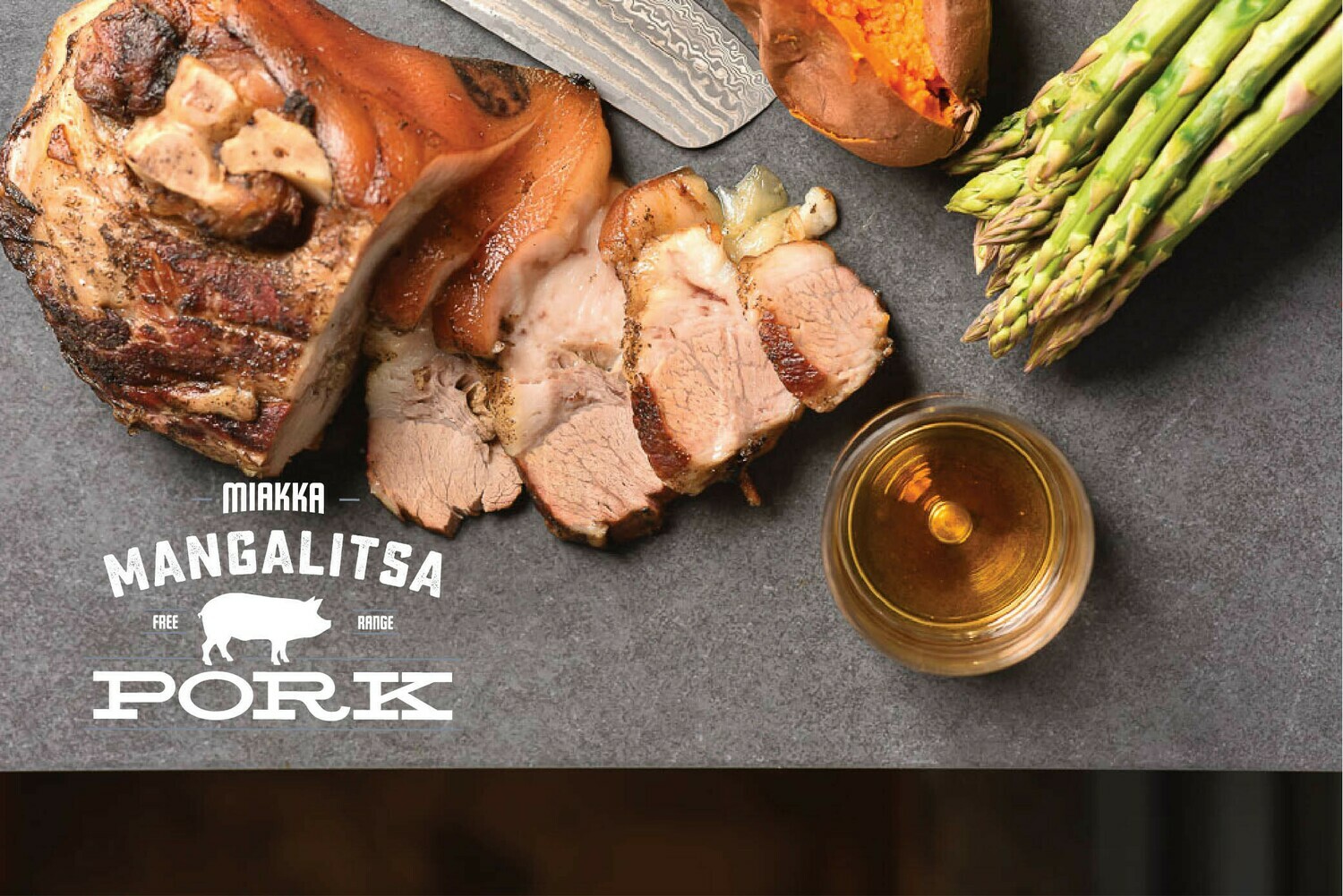 Mangalitsa Smoked Ham Bone In (Not Fully Cooked). Introductory Sale Price! Mangalitsa Smoked Ham Bone In (Not Fully Cooked). Introductory Sale Price!
