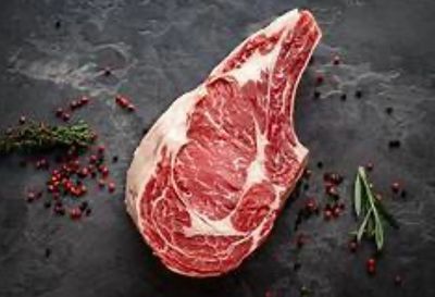 Blackbeard’s Cowboy Cut Bone In Ribeye Steak. 2-3 Lbs. Frozen