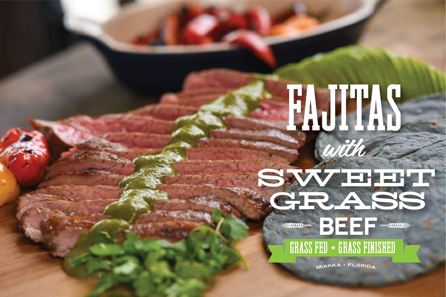 Florida Cattle Ranchers Choice Inside Skirt Steak. Avg. 4 Lbs. Frozen