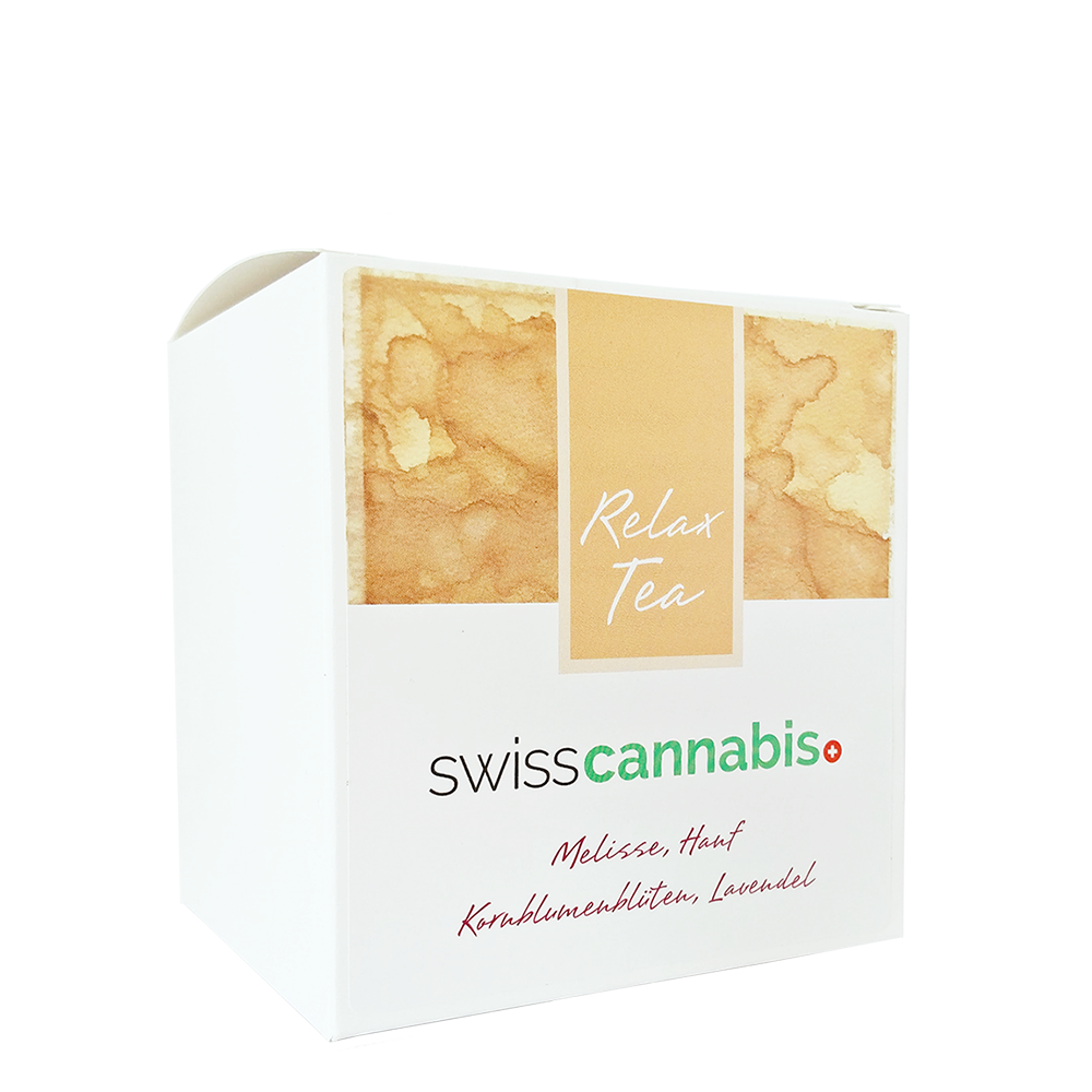 Swiss Cannabis - Infusion de chanvre Relax 20 sachets