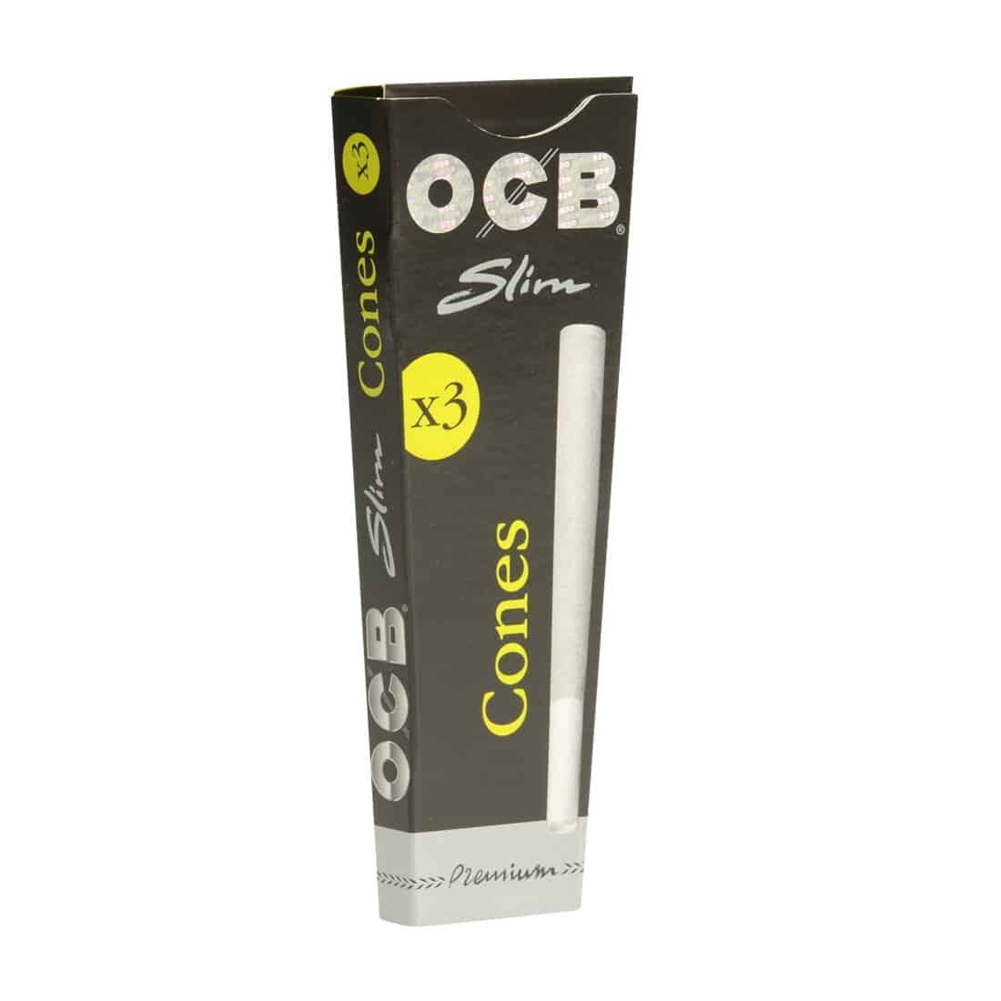 OCB - Premium slim cones, 3 pièces