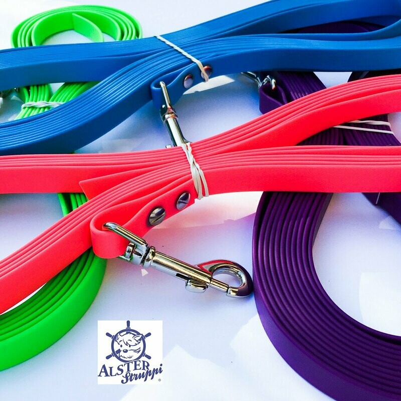 Schleppleine aus Coated Webbing 25 mm Breite große Farbauswahl