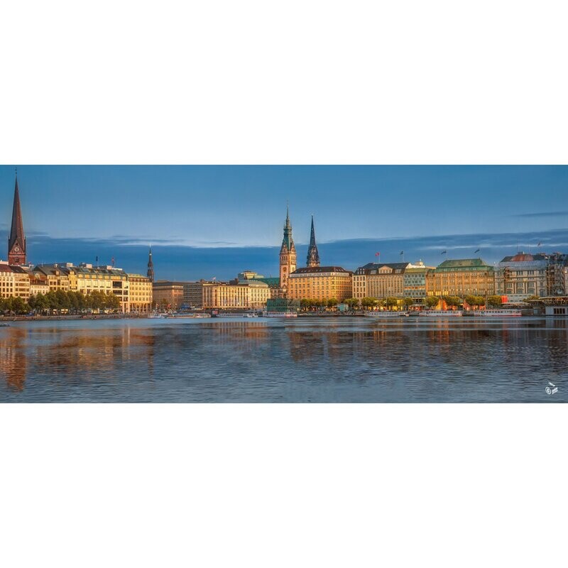 Hamburg Foto Datei - Jungfernstieg im Abendlicht, Abmessung nach Wunsch, max. Höhe 89,61 cm x Breite 213,36 - zum Selbstdruck, Lieferung per filesharing Hamburg Foto Datei - Jungfernstieg im Abendlicht, Abmessung nach Wunsch, max. Höhe 89,61 cm x Breite 213,36 - zum Selbstdruck, Lieferung per filesharing