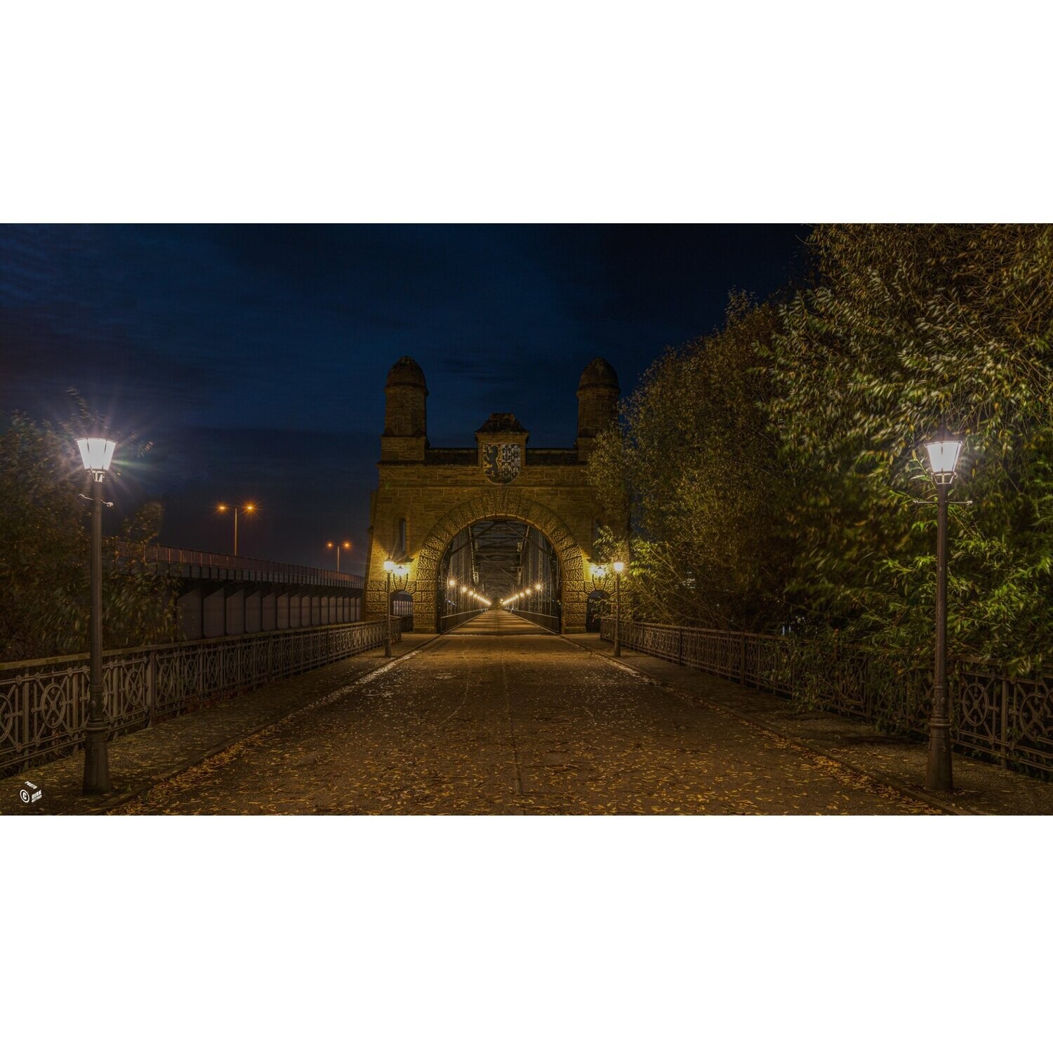 Hamburg Foto Datei - Alte Harburger Elbbrücke, Höhe 100 cm - zum Selbstdruck