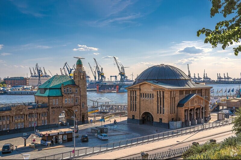 Foto Datei Wunschgröße - Alter Elbtunnel Hamburg