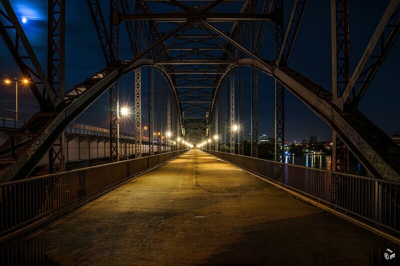 Foto Datei Wunschgröße - Alte Harburger Elbbrücke