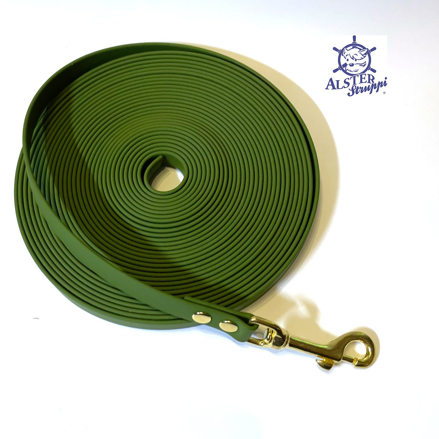 Schleppleine aus Coated Webbing 16 mm Breite große Farbauswahl