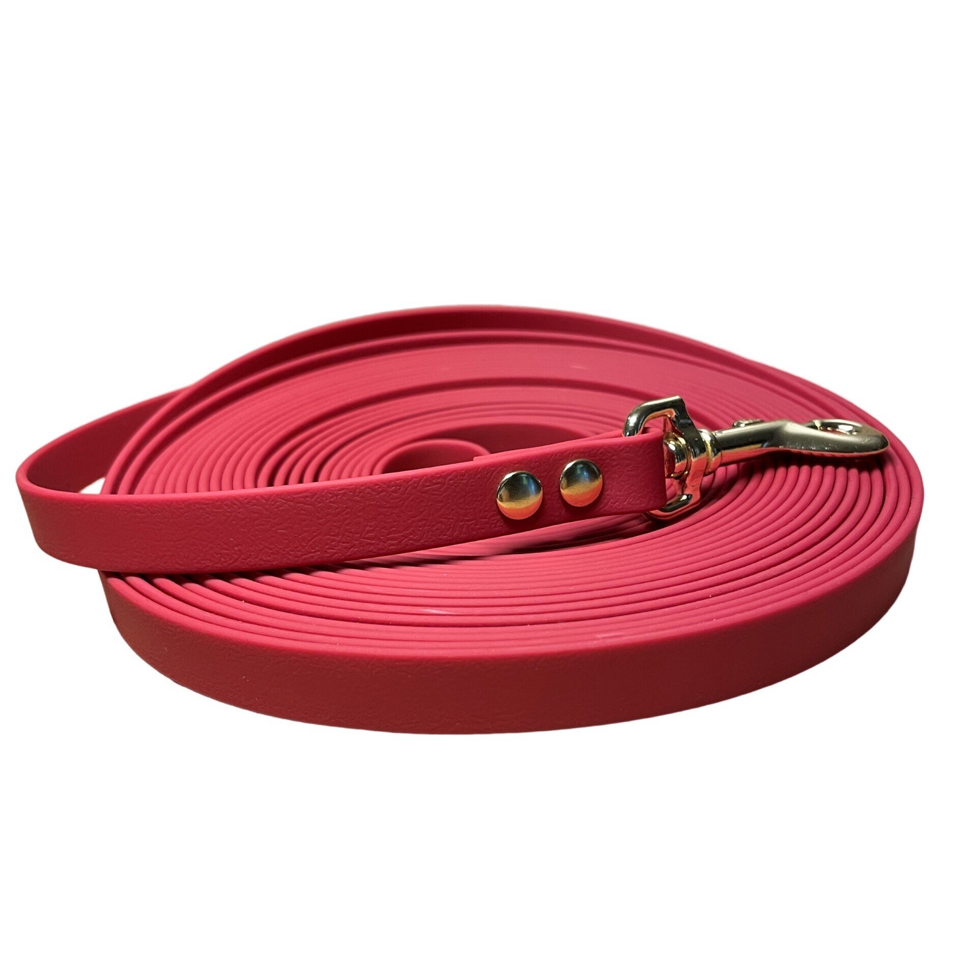 Schleppleine aus Coated Webbing 16 mm Breite weinrot