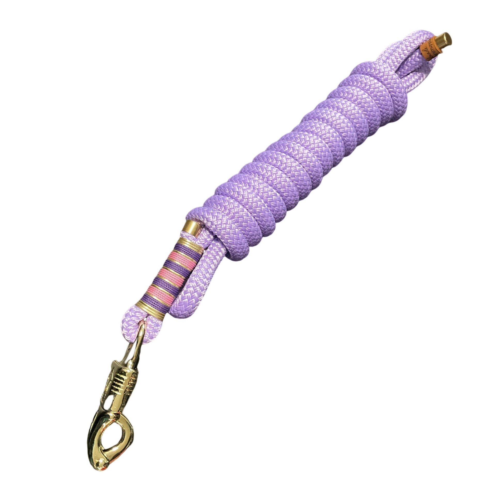 Führstrick 12 mm, Anbindeseil, Anbindestrick für Pferde, lavendel oder Farbe nach Wunsch