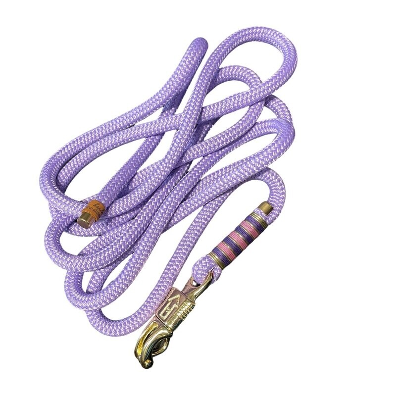 Führstrick 12 mm, Anbindeseil, Anbindestrick für Pferde, lavendel oder Farbe nach Wunsch