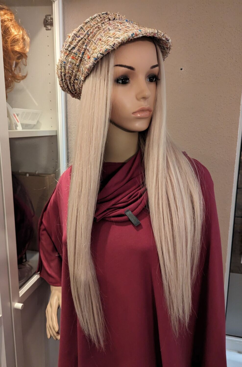 Helena White blond 60 cm