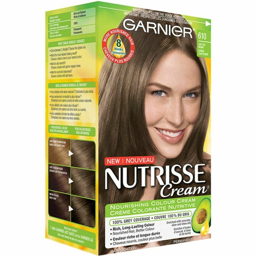 Garnier Nutrisse Hair Color (610) - Light Ash Brown