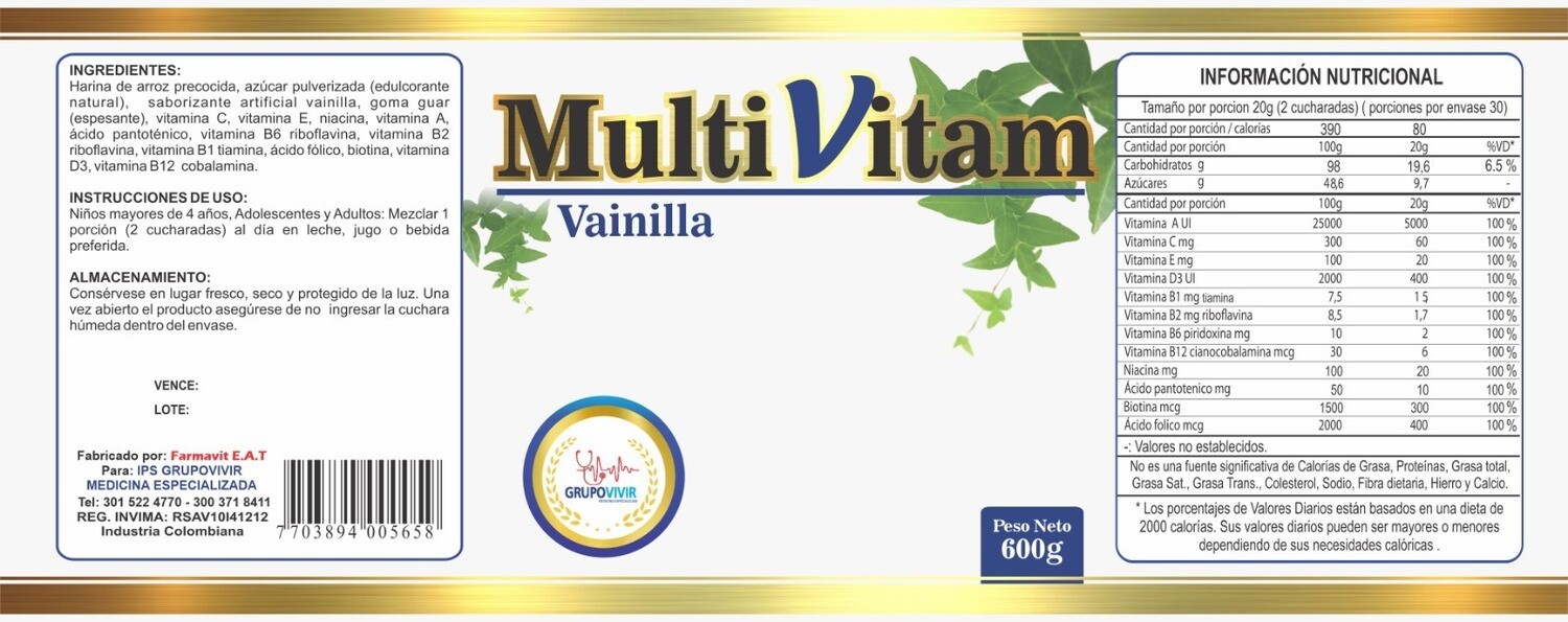 MULTIVITAM