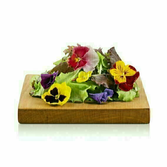 Salade Misticanza avec Fleurs 100g Salade Misticanza avec Fleurs 100g