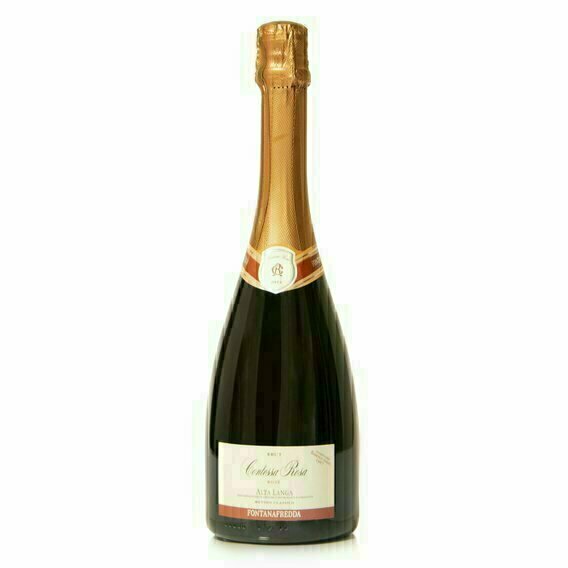 Jéroboam Alta Langa rosé DOC Contessa Rosa avec Coffret en bois Jéroboam Alta Langa rosé DOC Contessa Rosa avec Coffret en bois