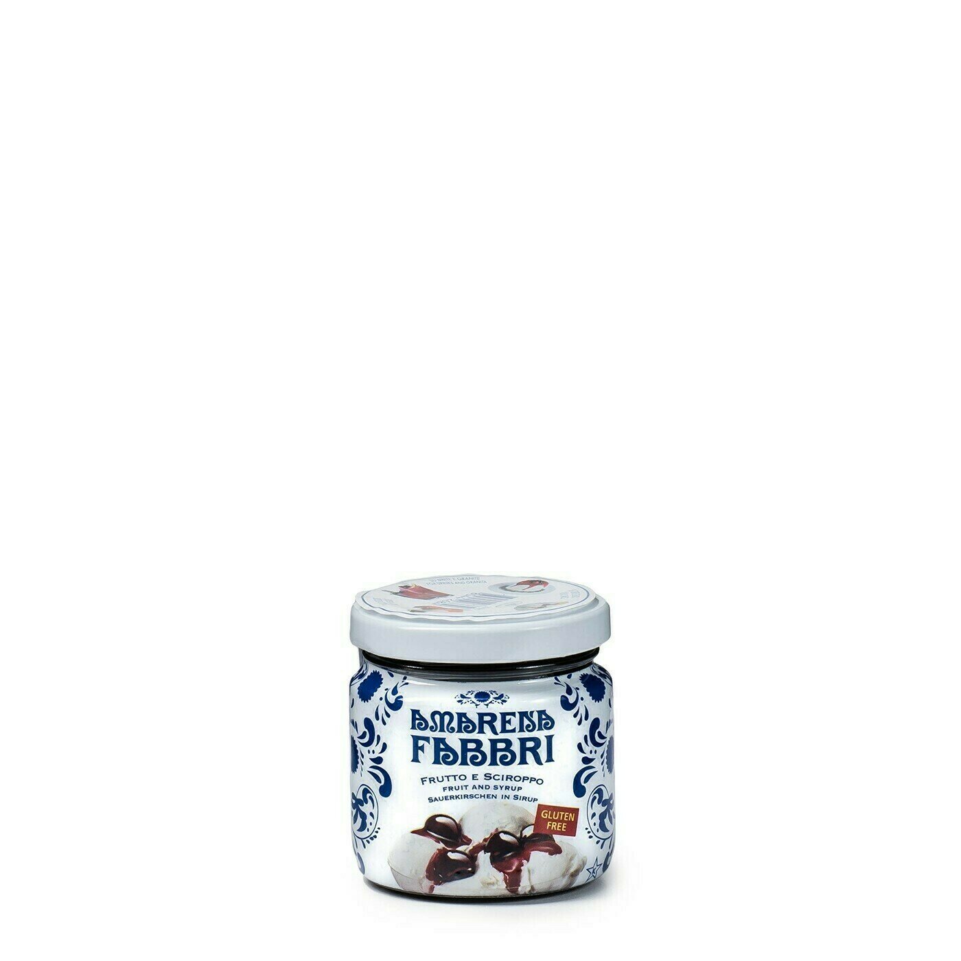 Amarene (Cerises Griottes) Confites Au Sirop 120g Amarene (Cerises Griottes) Confites Au Sirop 120g
