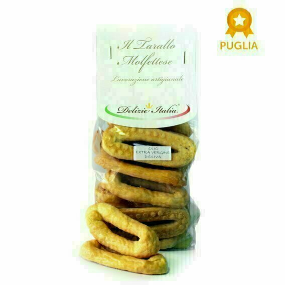 Taralli à l'huile d'olive extra vierge 350g Taralli à l'huile d'olive extra vierge 350g
