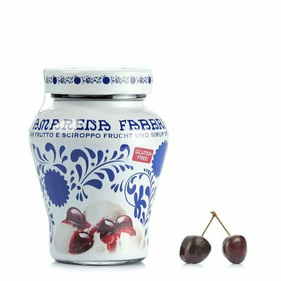 Amarene (Cerises Griottes) Confites Au Sirop 400g Amarene (Cerises Griottes) Confites Au Sirop 400g