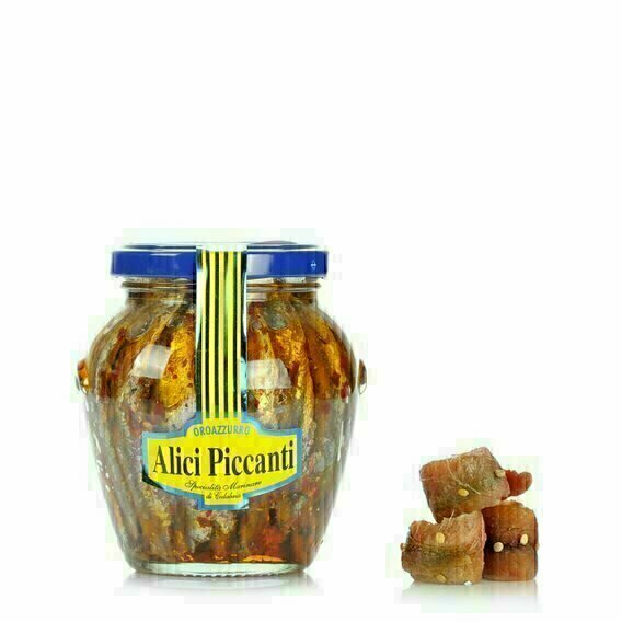 Filets d'anchois épicés 300G Filets d'anchois épicés 300G