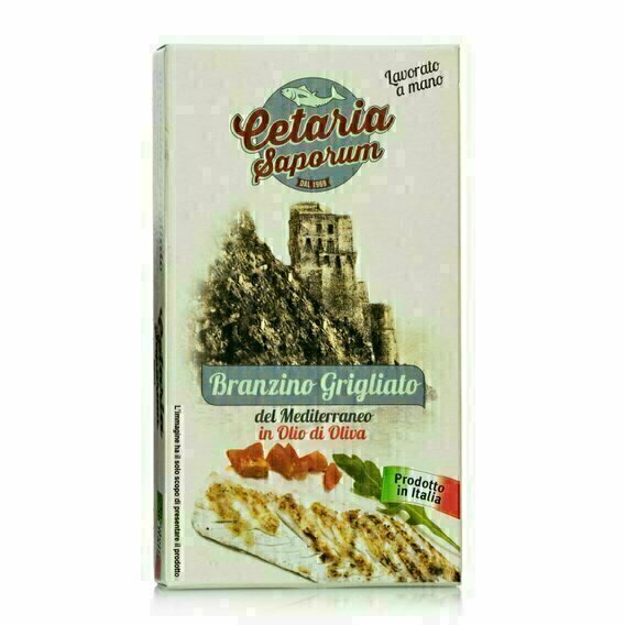 Filets de bar à l'huile d'olive 145G Filets de bar à l'huile d'olive 145G