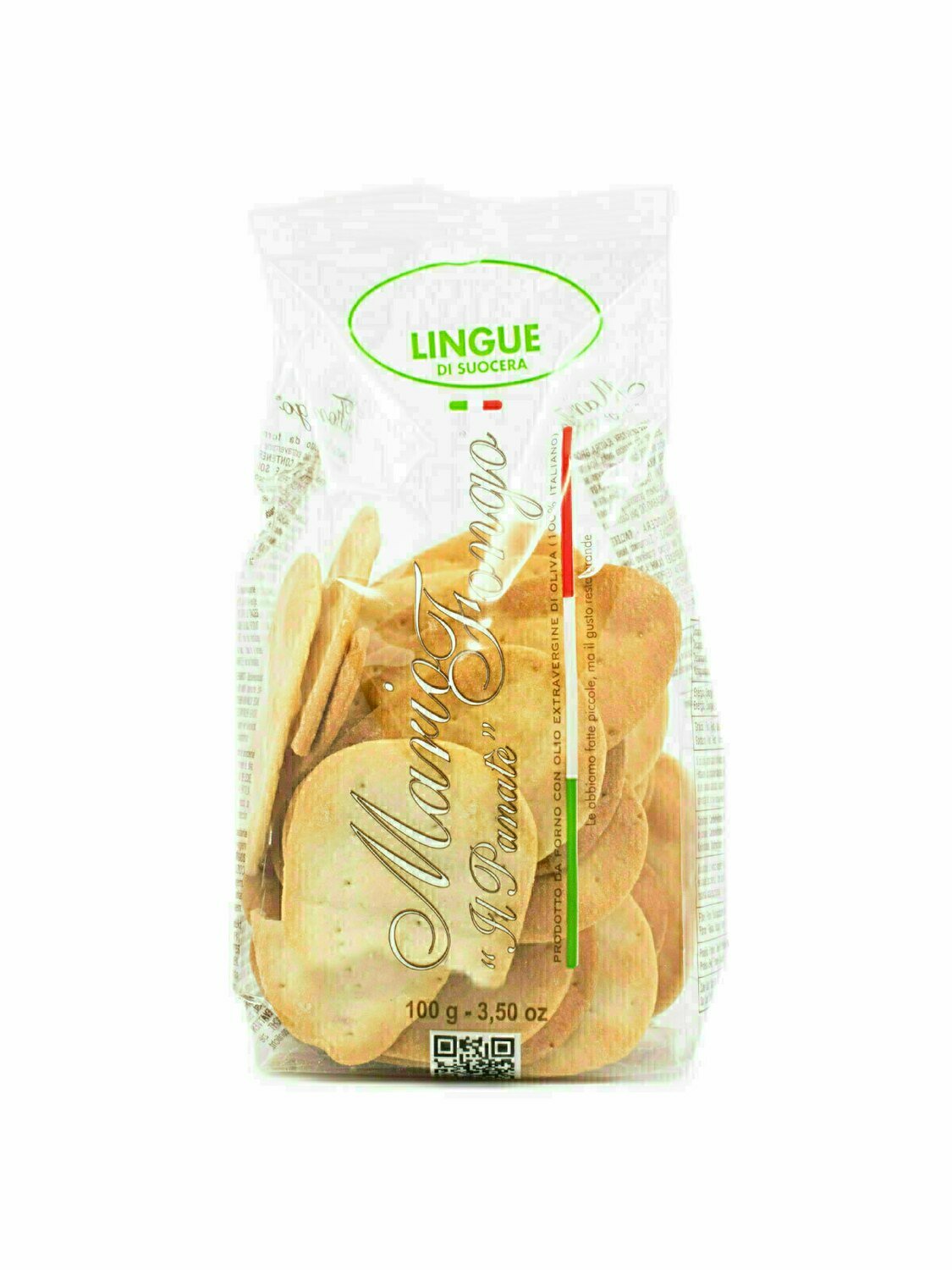 Cracker Mini Lingua Di Suocera 100g Cracker Mini Lingua Di Suocera 100g
