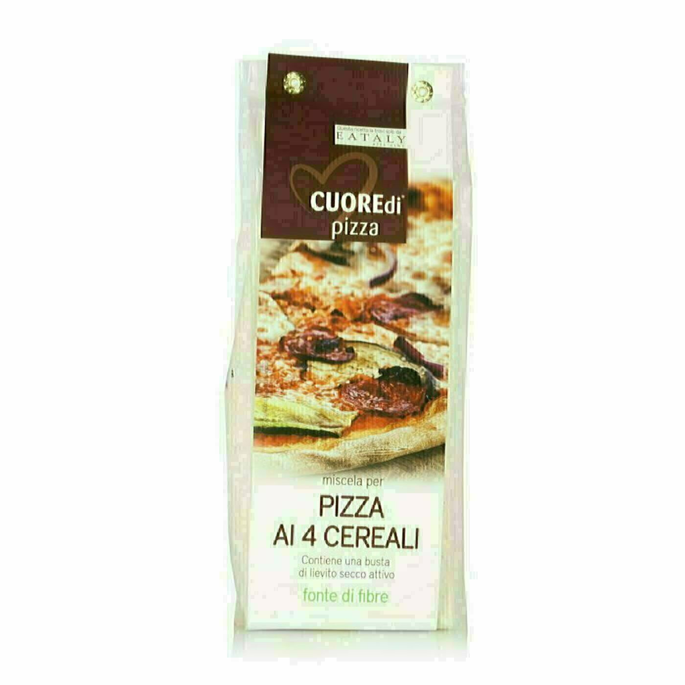 Preparation pour Pizza aux 4 Céréales 500g Preparation pour Pizza aux 4 Céréales 500g
