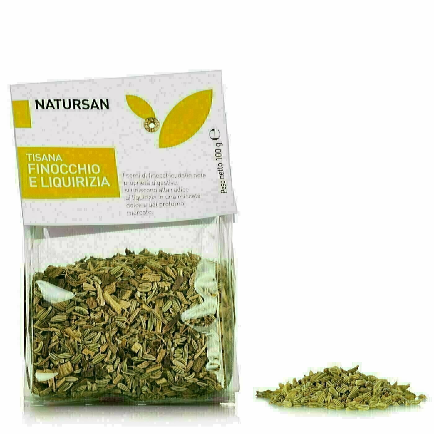 Tisane au Fenouil et Réglisse 100g Tisane au Fenouil et Réglisse 100g