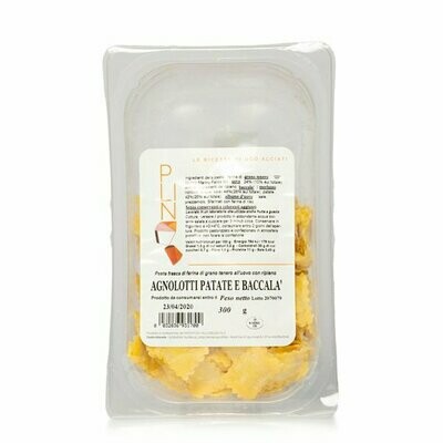 Agnolottis au cabillaud et pommes de terre 300g Agnolottis au cabillaud et pommes de terre 300g
