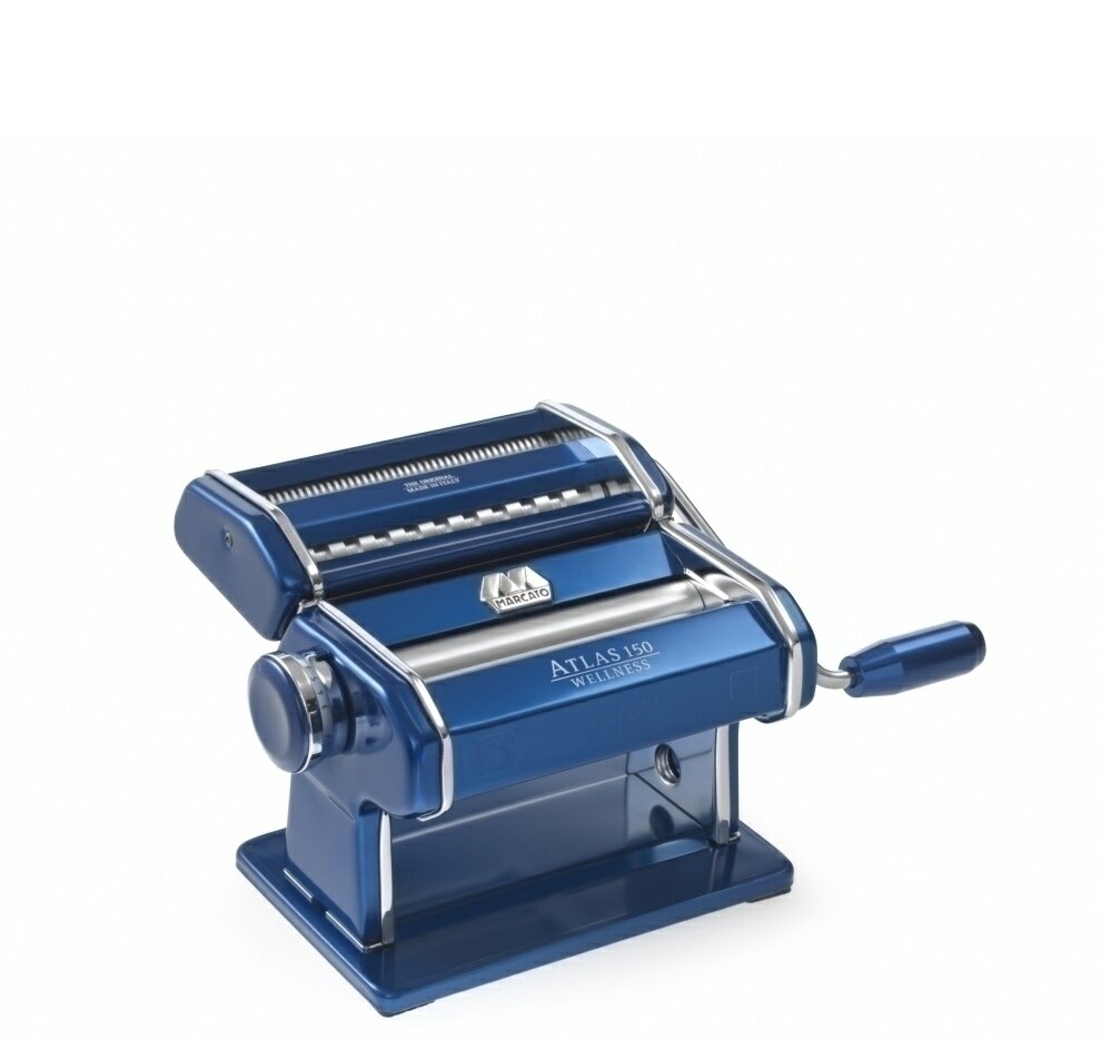 Machine à Pâtes Manuelle Bleu Atlas Machine à Pâtes Manuelle Bleu Atlas
